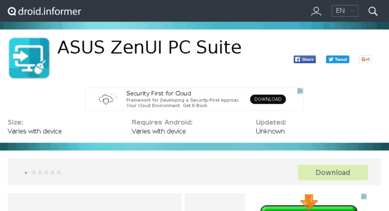install asus zenui pc suite